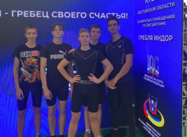 Гребцы-академисты спортивной школы Сальского района вышли на первые тренировки