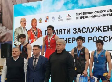 «Бронза» ЮФО — у Ибрагима: в Сочи прошло первенство Южного Федерального округа по греко-римской борьбе среди юниоров до 21 года