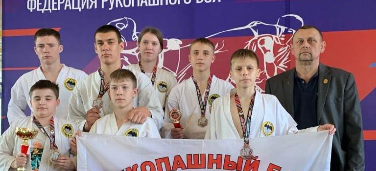 Пять медалей привезли домой воспитанники СК «Боец» сальской ДЮСШ