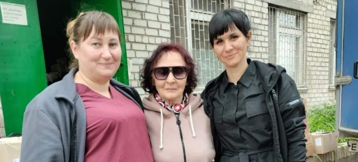Волонтёрская группа «Боевое братство» РДК доставила очередную партию гуманитарного груза в Луганский госпиталь