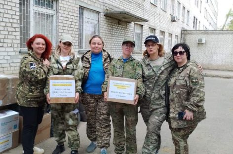 Волонтёры движения «Рука помощи — тыл фронту г. Сальск» доставили очередную партию гуманитарной помощи нашим бойцам