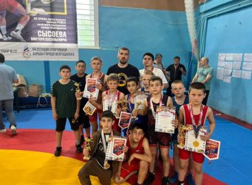 Сальские борцы успешно выступили в Волгодонске