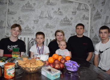 Как живёт и находит время друг для друга большая семья сальчан Журавлёвых?