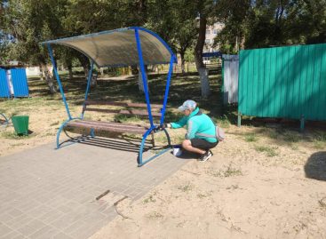 В Сальске готовится к открытию купального сезона городской пляж