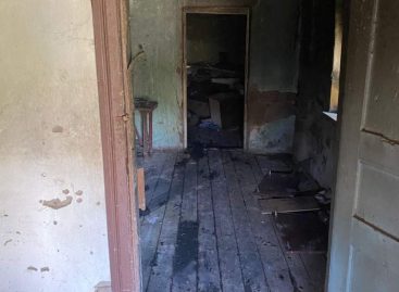 В Сальском районе в пожаре чуть не погиб мужчина