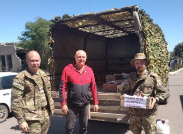 Волонтёрская группа «Вместе сильнее» доставила в зону СВО очередную партию гуманитарной помощи