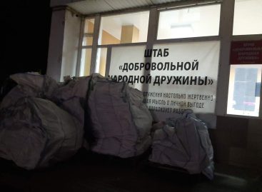 Волонтёры Сальского филиала БФ «Святогор» доставили медикаменты и воду для огнеборцев в Пролетарске
