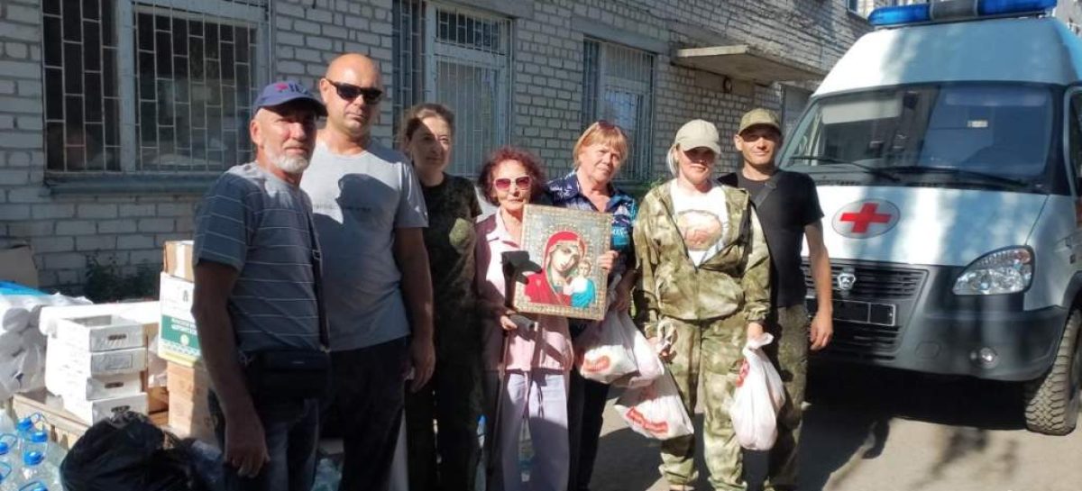 Волонтёры группы «Боевое братство» доставили очередную партию гуманитарной помощи в луганский госпиталь