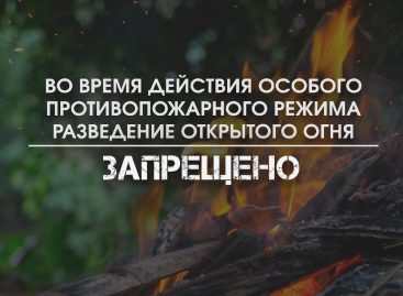 Сальчанам напомнили, что особый противопожарный режим всё ещё действует