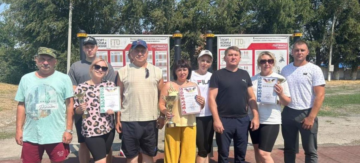 Сальчане взяли «серебро»: на территории Сальского района прошёл зональный этап спартакиады Дона 2024 года