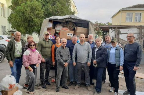 Сальские волонтёры доставили очередную партию гуманитарной помощи для наших раненых бойцов