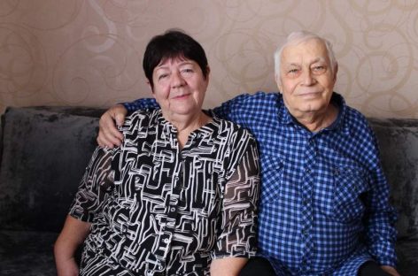 55 лет идут вместе по жизни супруги Кобзарь из посёлка Юловский