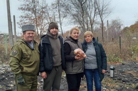 Волонтёры Сальского филиала БФ «Святогор» доставили в зону спецоперации очередную партию гуманитарного груза