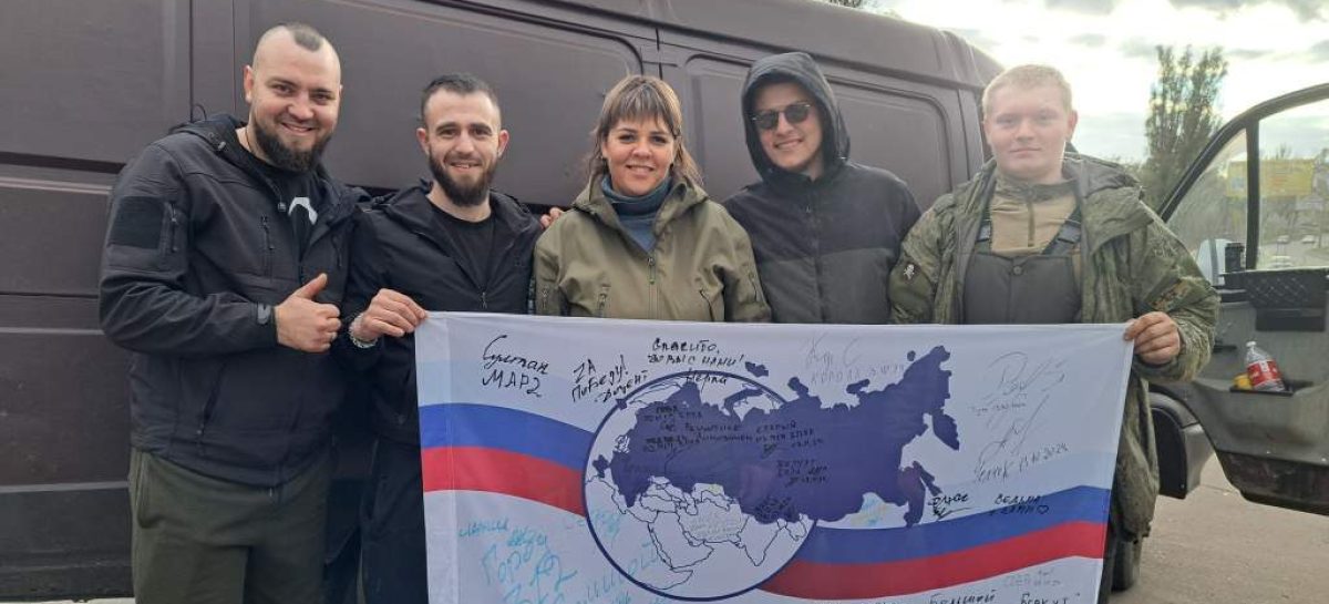 Сальские волонтёры «Русского мира» передали бойцам СВО помощь тыла