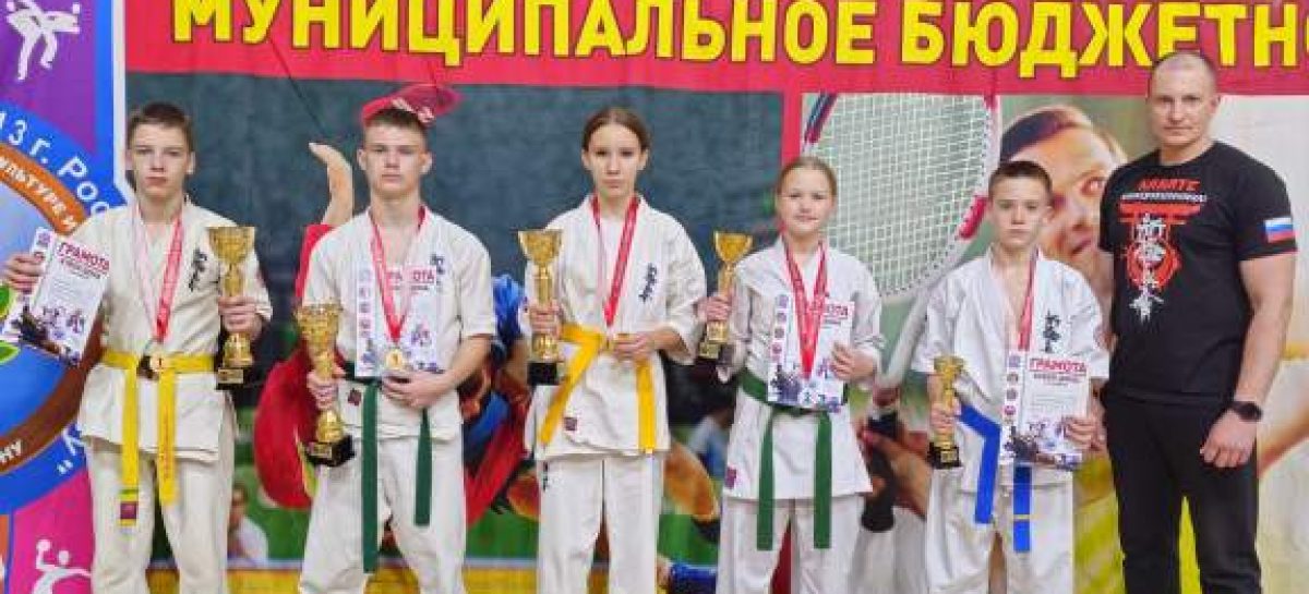 Сальский клуб «Катана» снова завоевал медали