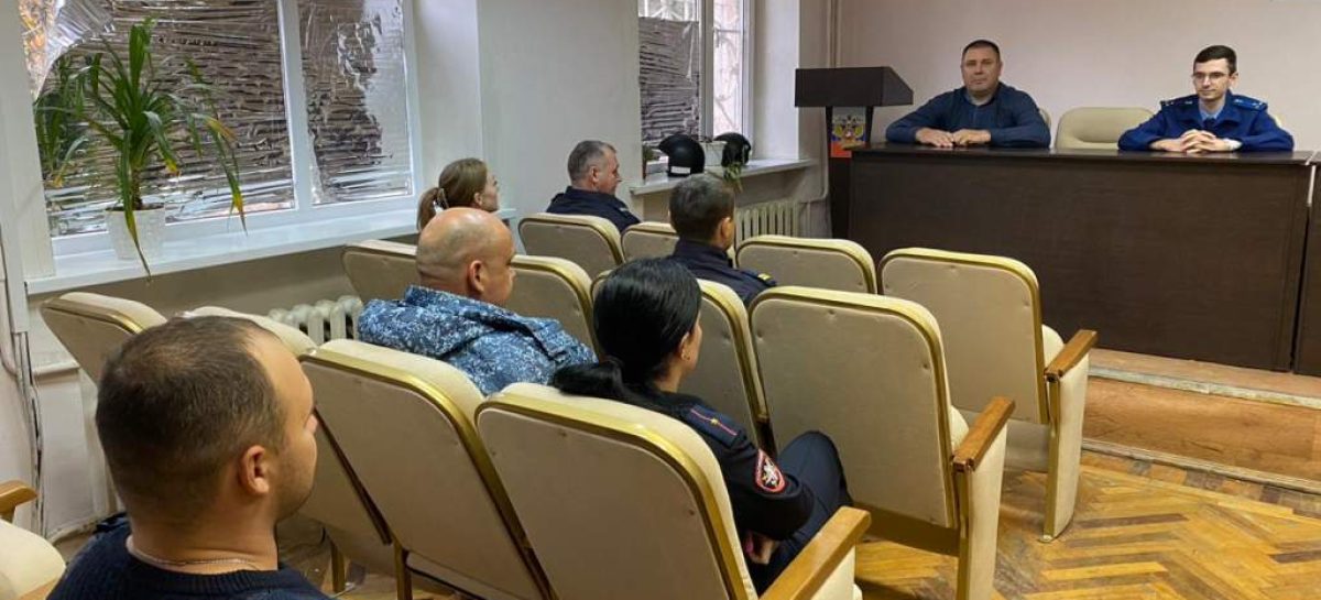 В Волгодонском ЛОП Сальского ЛО МВД России на транспорте  прошла лекция