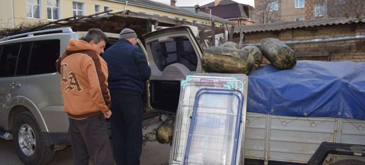 Волонтёрская группа сальчан «Боевое братство» поздравила наших бойцов с Днём защитника Отечества