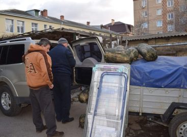 Волонтёрская группа сальчан «Боевое братство» поздравила наших бойцов с Днём защитника Отечества