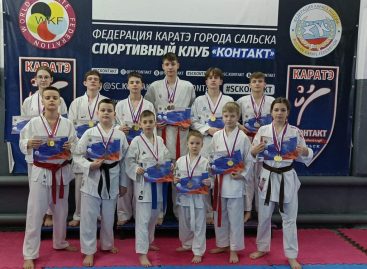 Сальский «Контакт» достойно выступил на татами в Миллерово