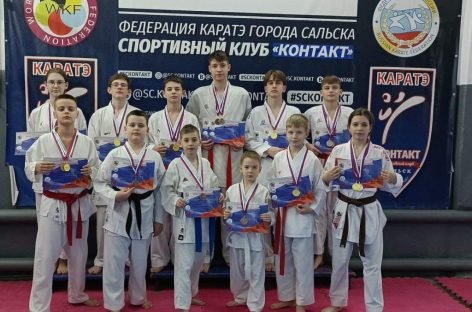 Сальский «Контакт» достойно выступил на татами в Миллерово
