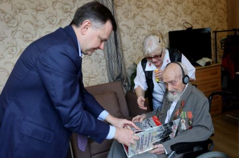 Юрий Слюсарь рассказал, что все ветераны Донского региона получили медали к 80-летию Великой Победы