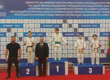 «Серебро» первенства ЮФО завоевала сальчанка Дарья Пиденко
