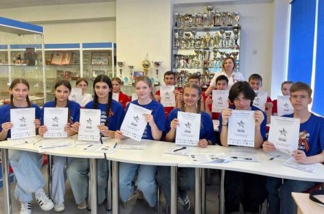 Донские кадеты написали «Диктант Победы»