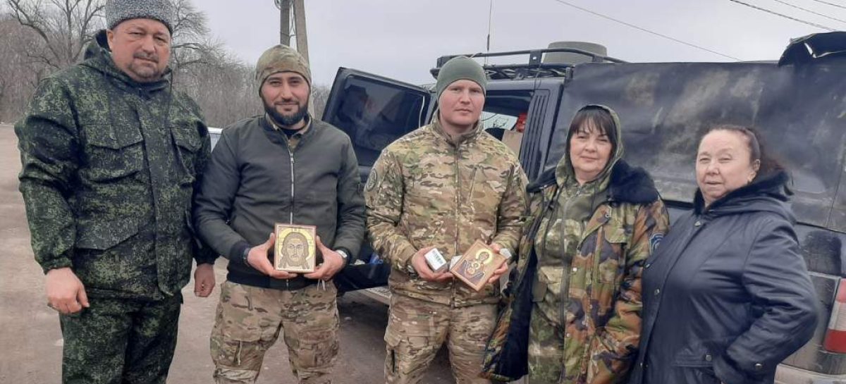 Волонтёры Сальского филиала БФ «Святогор» доставили в зону спецоперации очередную партию гуманитарной помощи