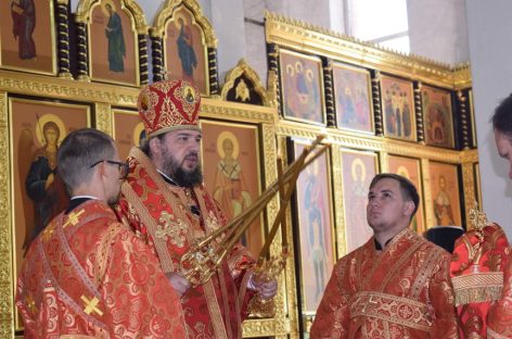 В соборе Кирилла и Мефодия в Сальске отметили престольный праздник