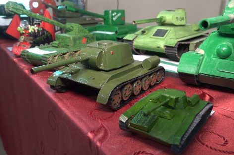 К юбилею Победы: военная техника времен Великой Отечественной представлена на станции юных техников