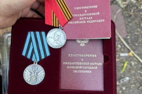 Боец подразделения, которому помогает Сальский филиал БФ «Святогор», удостоен высоких наград