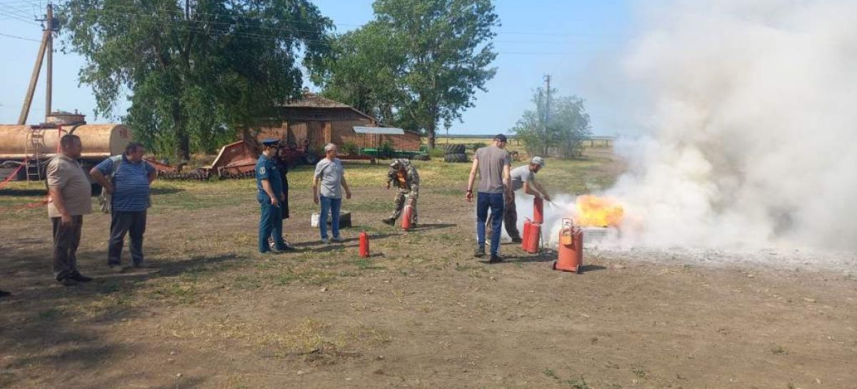 В Сальском районе продолжается операция «Урожай»