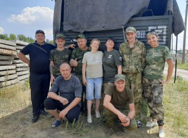 Волонтёры Сальского филиала БФ «Святогор» доставили в зону СВО июльскую партию гумпомощи