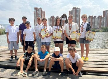 Сальские гребцы одержали ряд побед на воде