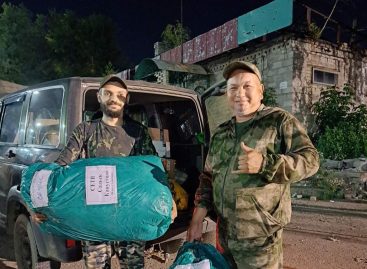 Чтобы жили пацаны: состоялась очередная поездка сальских волонтеров «Русского мира» в зону спецоперации