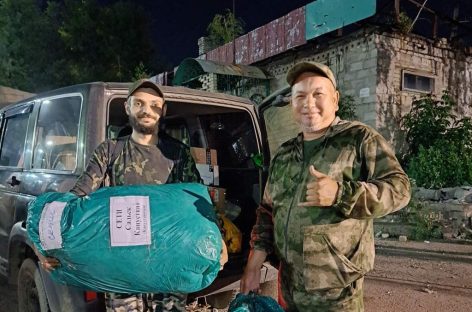 Чтобы жили пацаны: состоялась очередная поездка сальских волонтеров «Русского мира» в зону спецоперации
