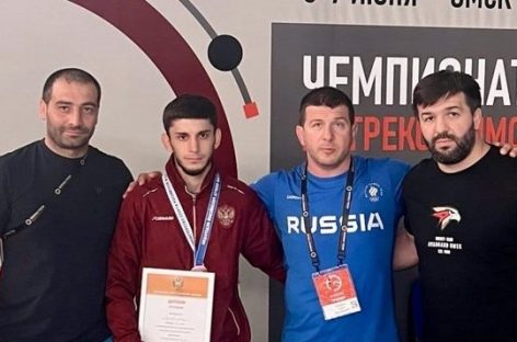 Сальчанин Мавлуд Ризманов завоевал бронзовую медаль на чемпионате России