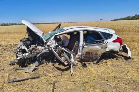 В Сальском районе в аварии погибли два человека