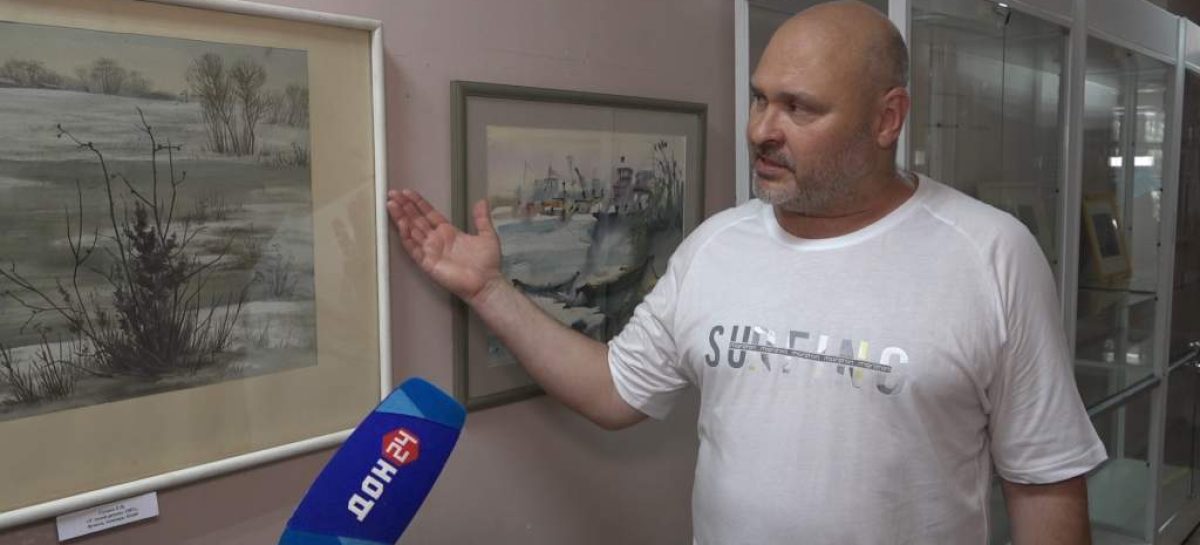 На речном вернисаже: в Сальском художественном музее им. В.К. Нечитайло открылась новая выставка