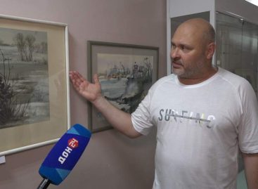 На речном вернисаже: в Сальском художественном музее им. В.К. Нечитайло открылась новая выставка