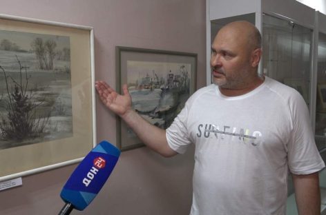 На речном вернисаже: в Сальском художественном музее им. В.К. Нечитайло открылась новая выставка