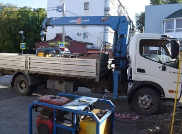 Продолжается замена участка водопровода по ул. Московской — от пер. Спортивного до ул. Железнодорожной в Сальске