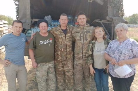 Сальский филиал БФ «Святогор» доставил в зону СВО очередную партию гуманитарной помощи
