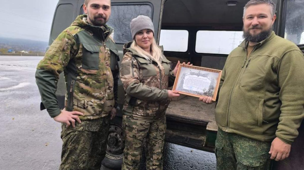 Волонтёрская группа «По ZOVу сердца» доставила в зону СВО новую партию гуманитарной помощи