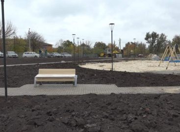 Зона отдыха на месте заброшенного участка: в Гиганте завершаются работы по благоустройству общественного пространства