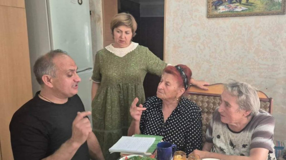 Фольклорный ансамбль «Казачья вольница» из Сальска побывал в фольклорной  экспедиции в Багаевском районе