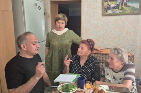 Фольклорный ансамбль «Казачья вольница» из Сальска побывал в фольклорной  экспедиции в Багаевском районе