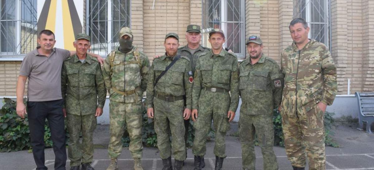 Отделение БАРС — дома: вернулись с очередных сборов на военном полигоне «Кадамовский» сальские резервисты