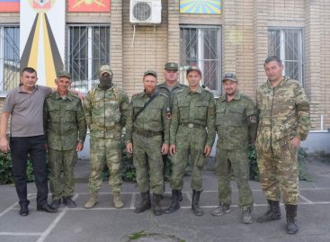 Отделение БАРС — дома: вернулись с очередных сборов на военном полигоне «Кадамовский» сальские резервисты