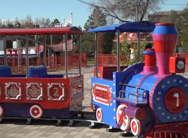 Из Барнаула в Сальск: «Экспресс» и «Мальвина» поселились в городском парке